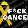 Childhood Cancer Ribbon (Gold)