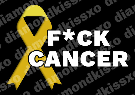 Childhood Cancer Ribbon (Gold)