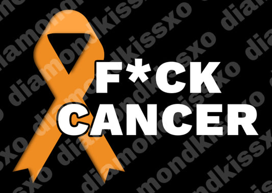 Leukemia & Kidney Cancer Ribbon (Orange)