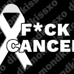Lung Cancer Ribbon (White)