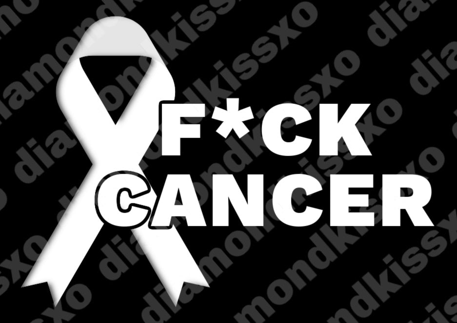 Lung Cancer Ribbon (White)