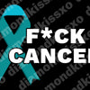 Ovarian Cancer Ribbon (Teal)