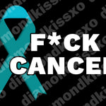 Ovarian Cancer Ribbon (Teal)
