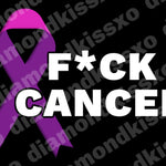 Pancreatic Cancer Ribbon (Purple)