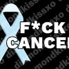 Prostate Cancer Ribbon (Light Blue)