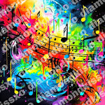 Splattered Music